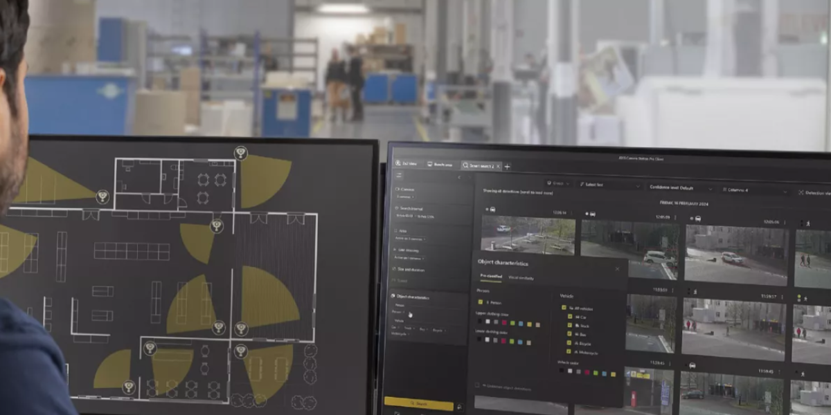AXIS Camera Station Pro smart search an easier way to find what you are looking for